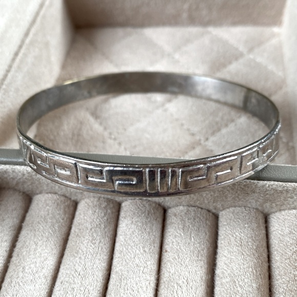 Mexico 925 Solid Sterling Silver Bangle - Picture 4 of 5
